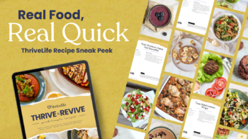 Real Food, Real Quick: ThriveLife Recipe Sneak Peek