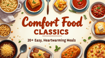 Comfort Food Classics: 20+ Easy, Heartwarming Meals